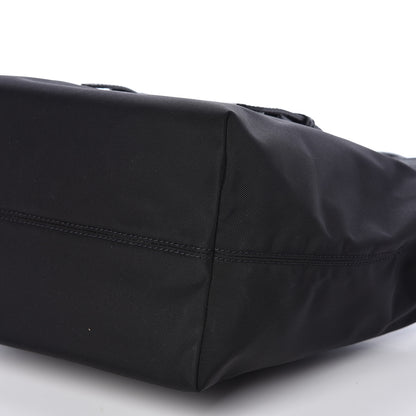 Burberry London Grainy Calfskin Nylon Small Tote Black 9 of 10