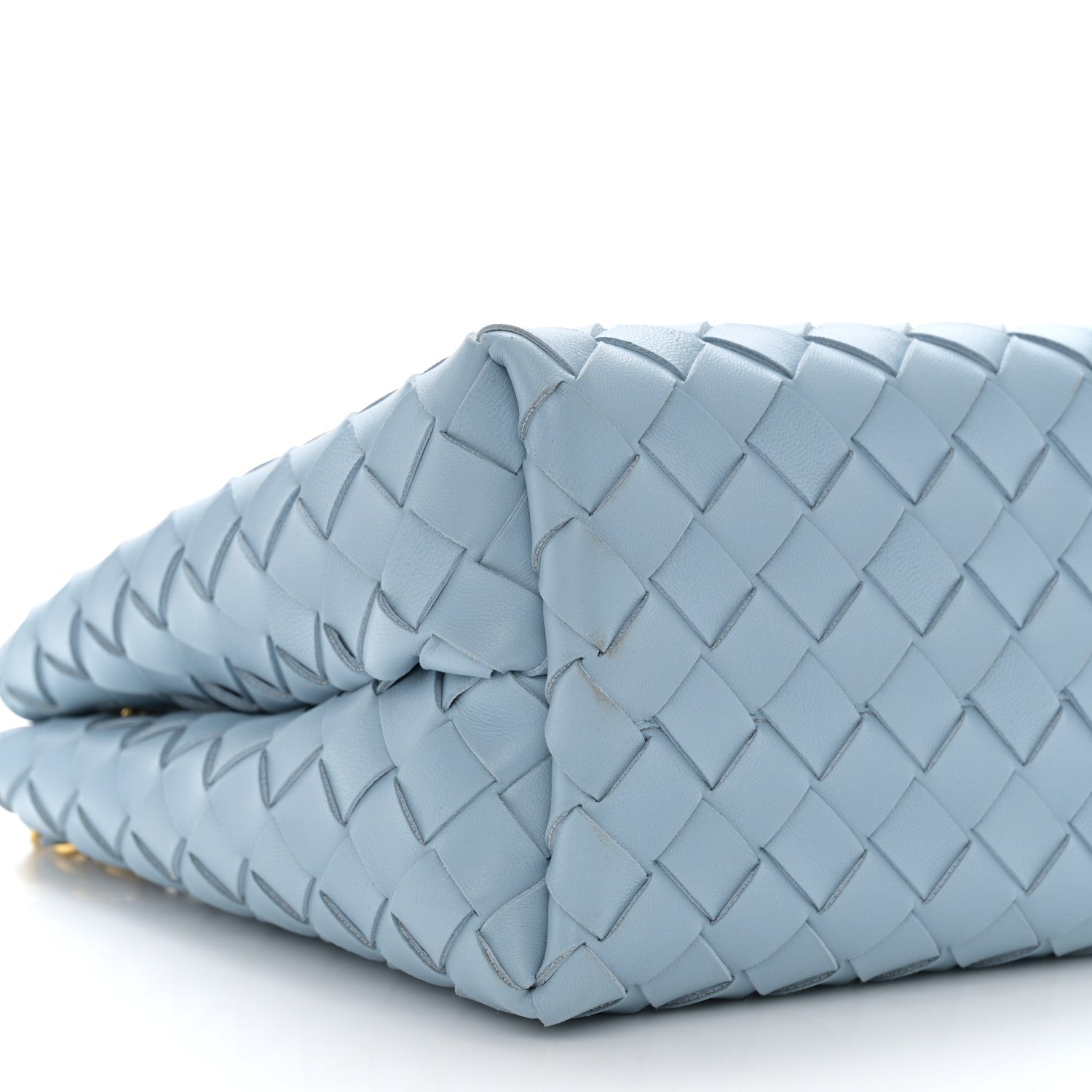 Bottega Veneta Nappa Intrecciato Small Andiamo Shoulder Bag Ice 8 of 9