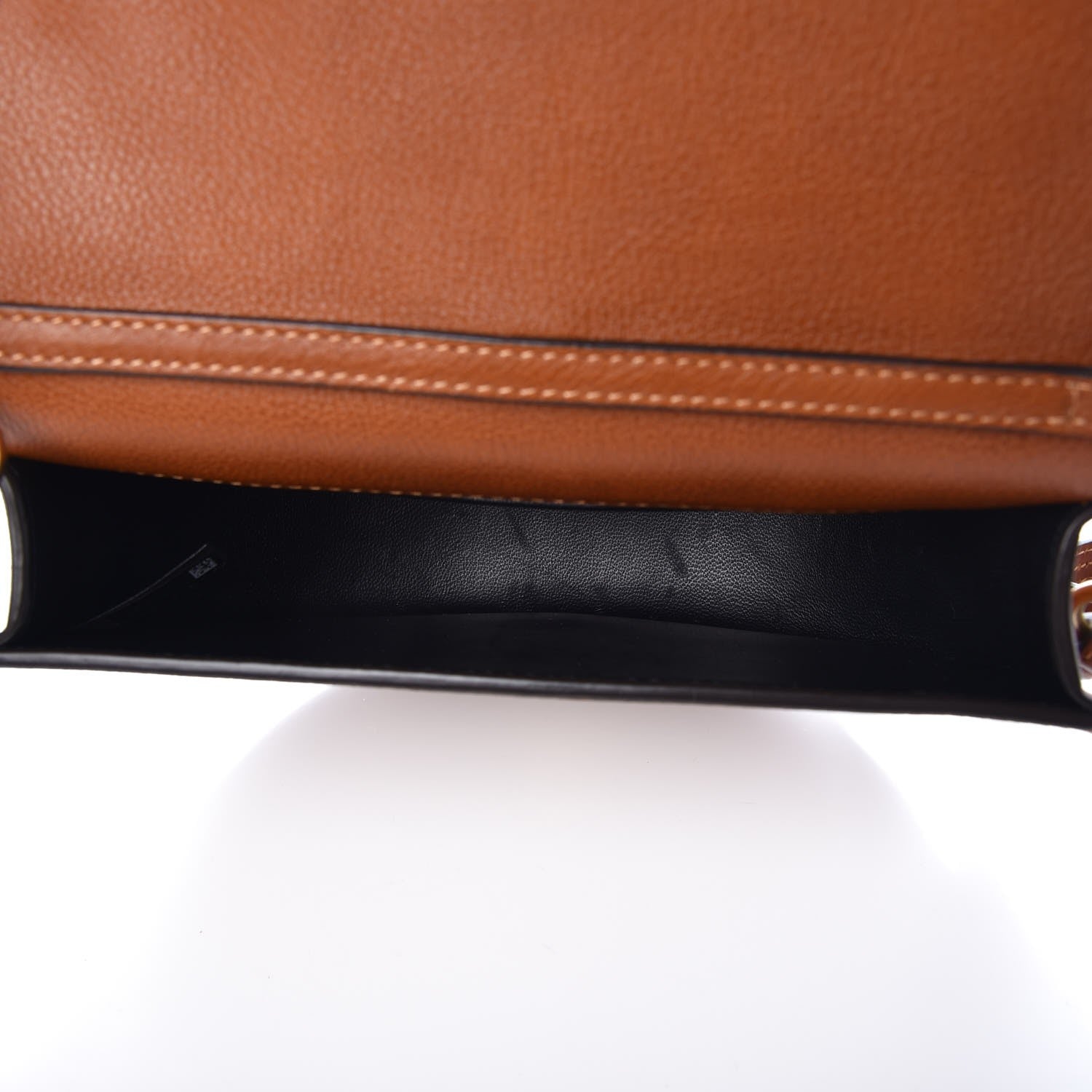 Chloe Calfskin Small Nile Bracelet Minaudiere Bag Caramel 5 of 7