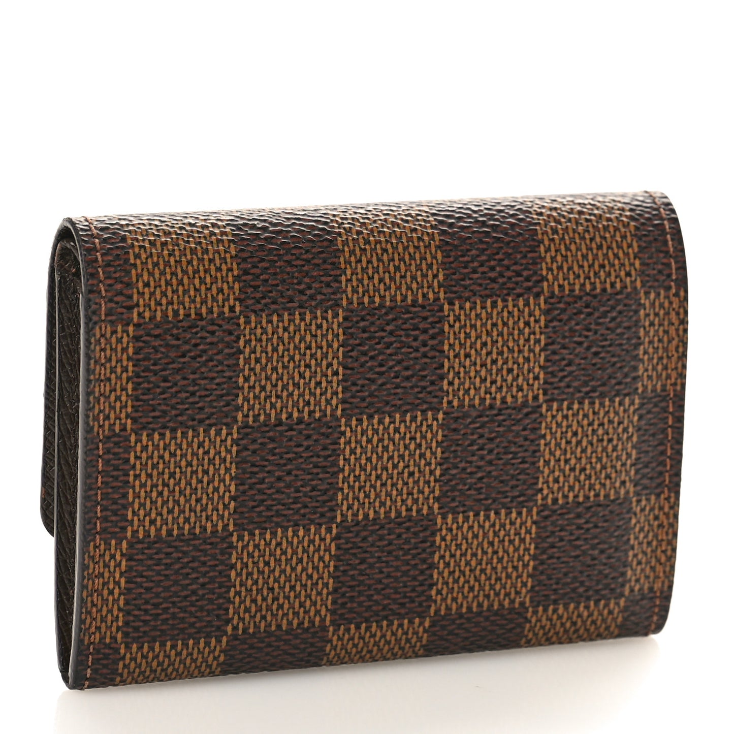 Damier Ebene Porte-Monnaie Plat Coin Purse