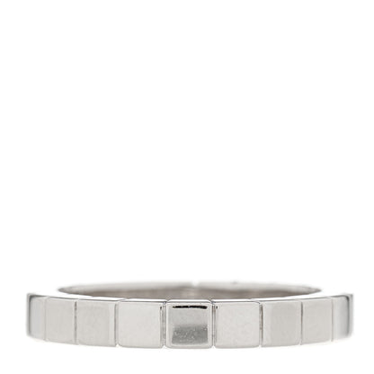 Cartier 18K White Gold Lanieres Ring 52 6 3 of 5