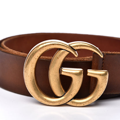 Gucci Faded Calfskin Double G 40mm Belt 85 34 Cuir 4 of 7