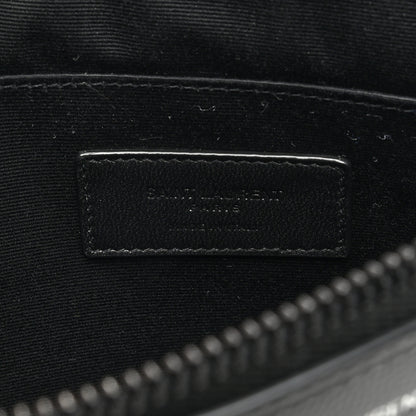 Saint Laurent Grain De Poudre Zipped Tablet Holder Black 6 of 6