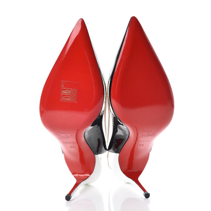 Christian Louboutin Patent PVC Paulina 85 Pumps 36 Black 5 of 9