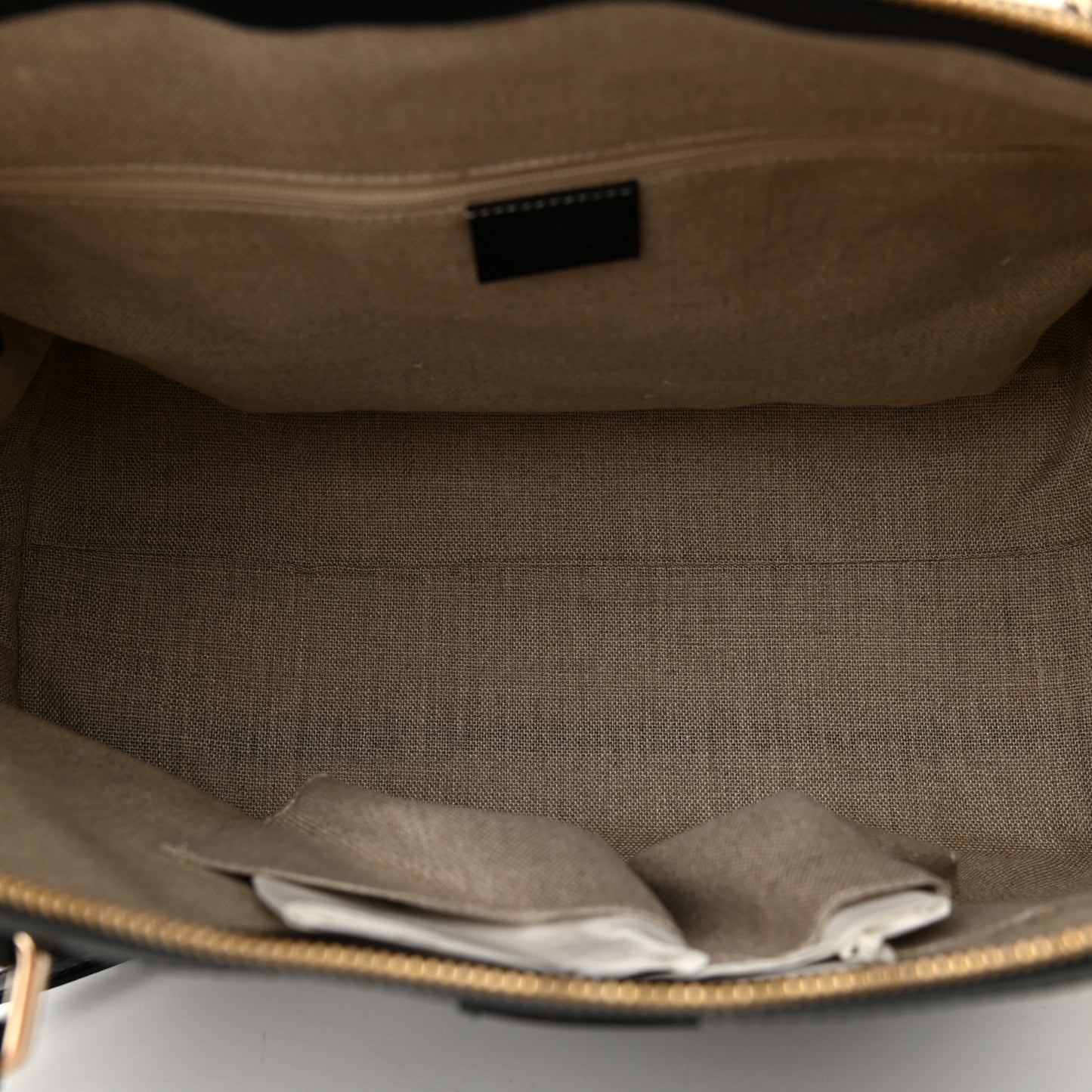 Soft Microguccissima Large Dome Satchel Black