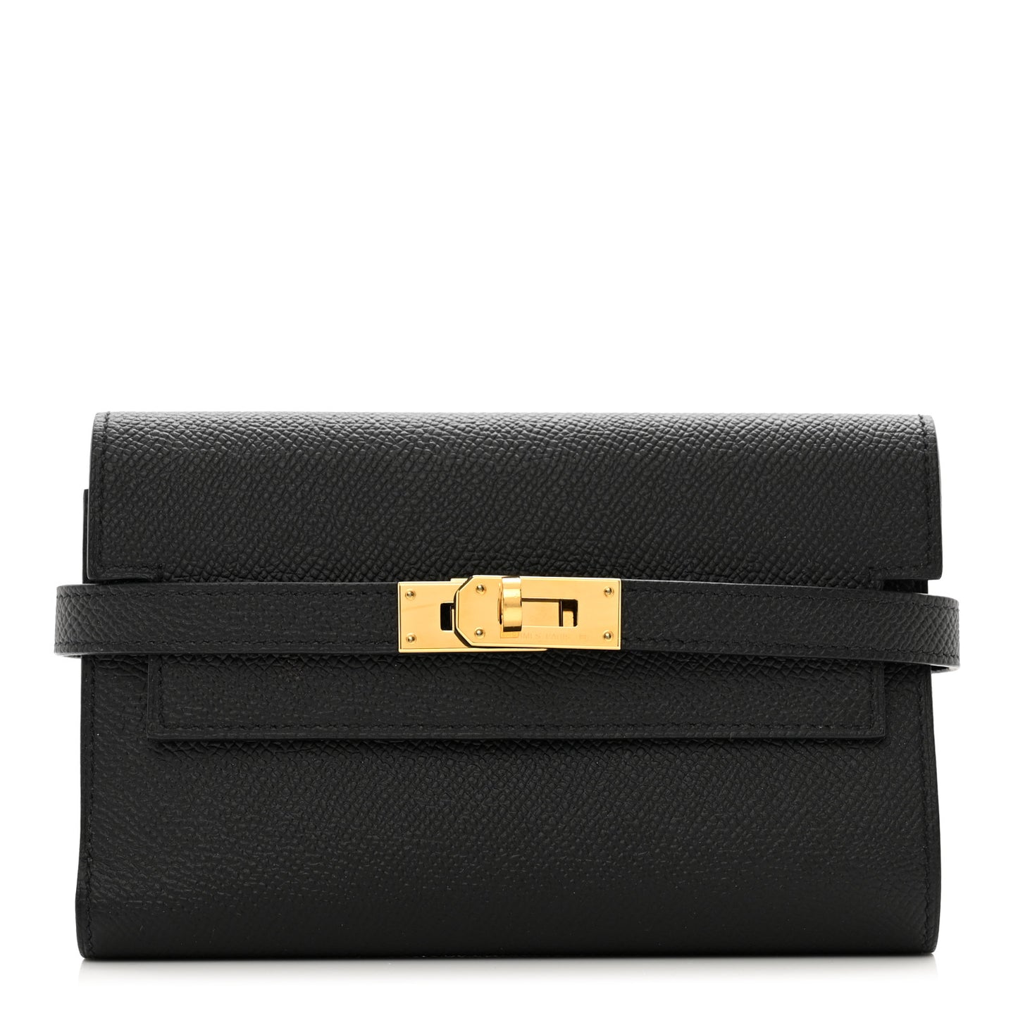 Epsom Medium Kelly Wallet Black