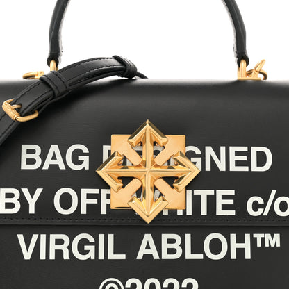Off-White Calfskin Jitney 2.8 Virgil Abloh Shoulder Bag Black 7 of 10