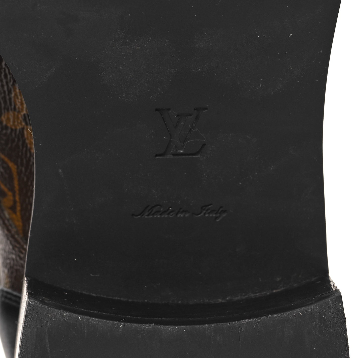Calfskin Monogram Wonderland Flat Ranger Boots 40 Black