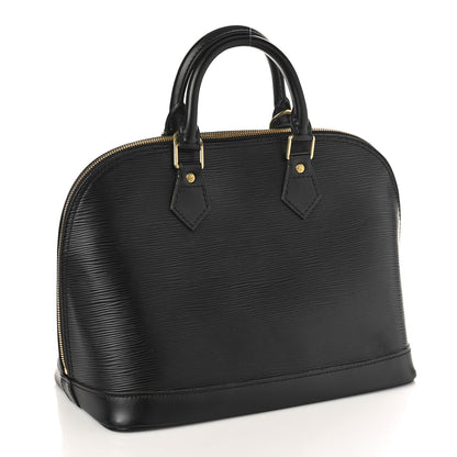 Louis Vuitton Epi Alma PM Black 3 of 7