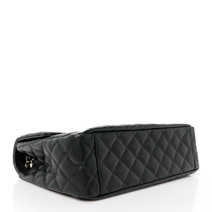Chanel Caviar Quilted XXL Travel Flap Bag Black 4 of 11