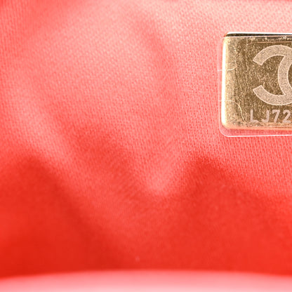 Chanel Caviar Quilted Mini Chanel 25 Handbag Coral 7 of 11