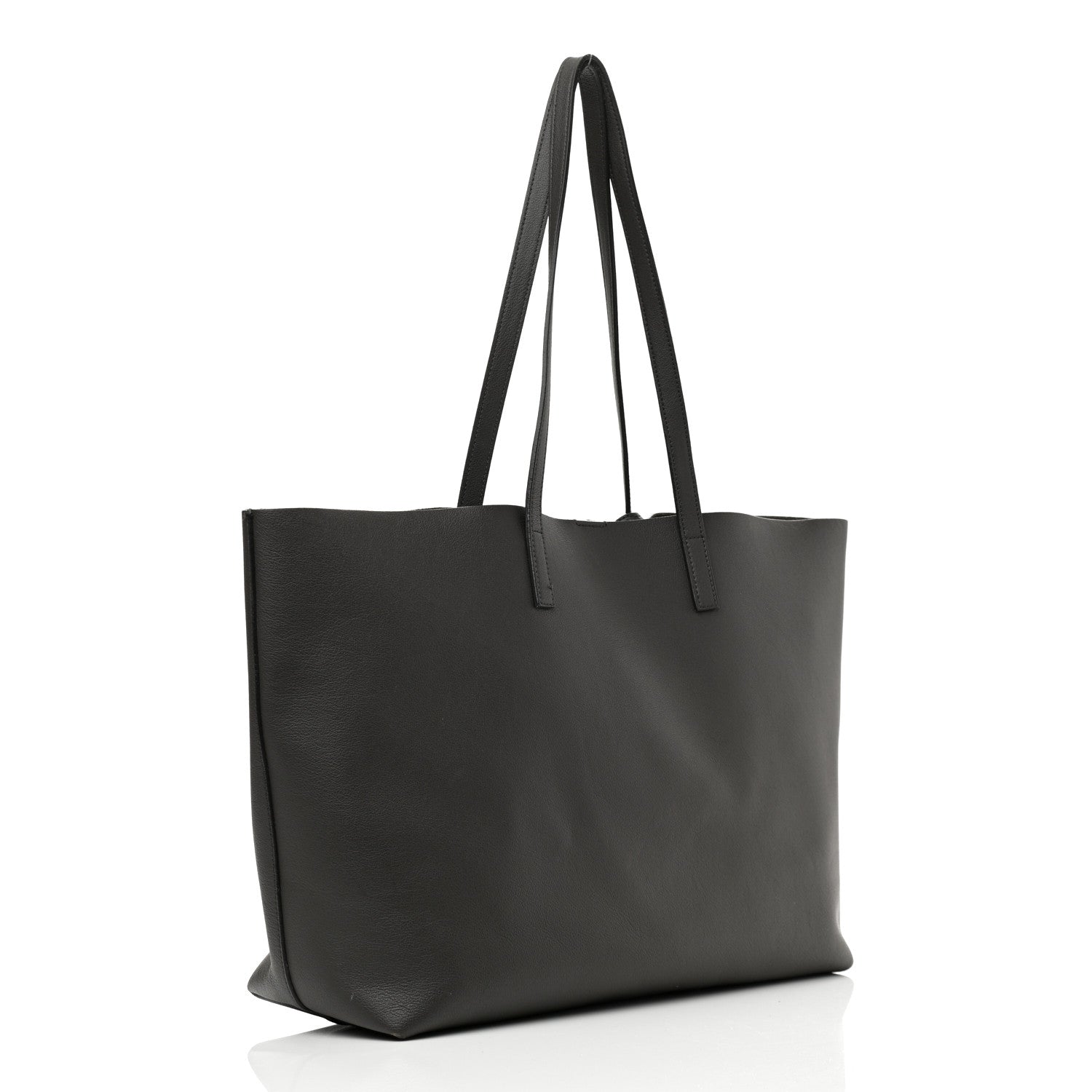 Saint Laurent Calfskin Large Shopping Tote Pebble 4 of 15