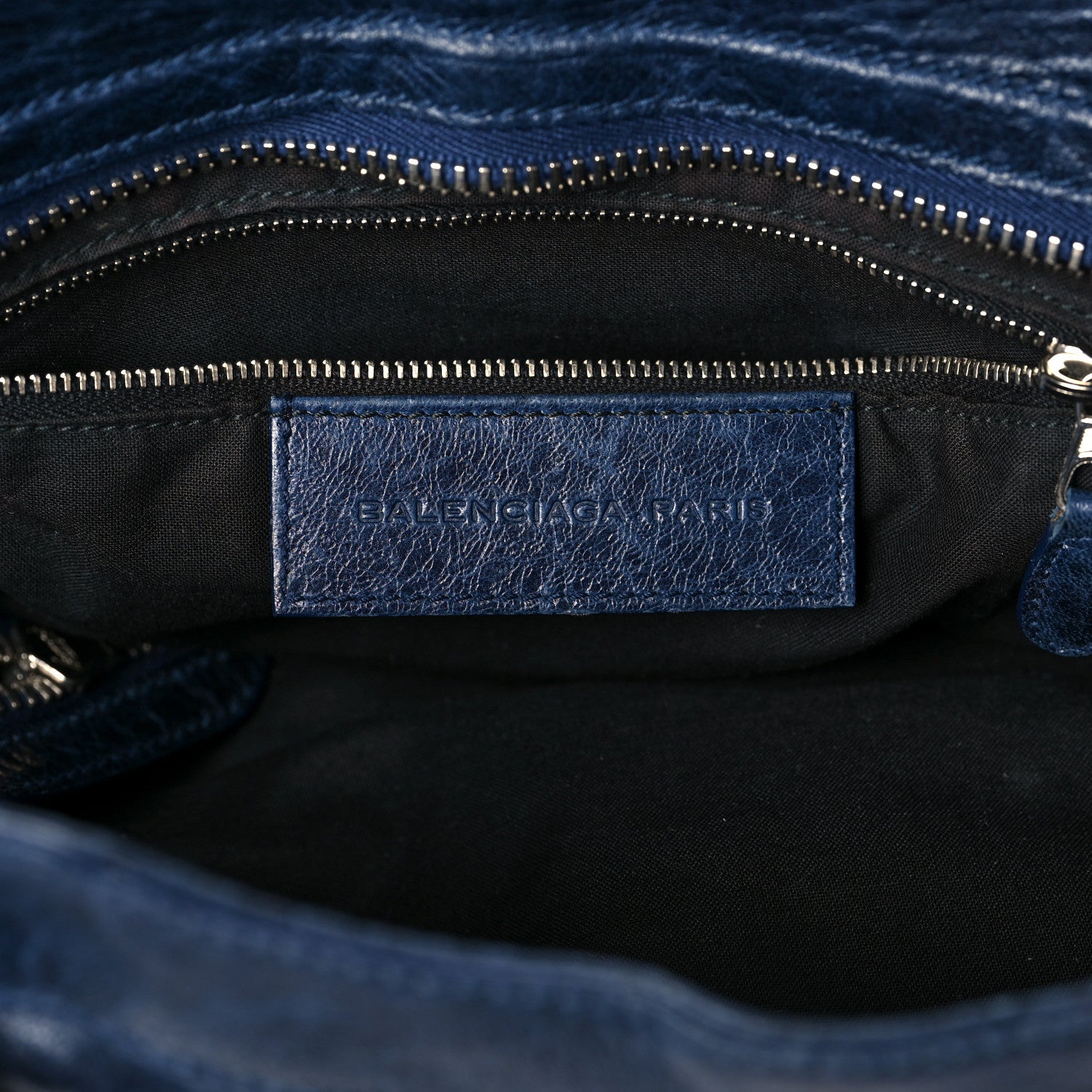 Balenciaga Agneau Giant 21 Silver Hardware City Marine 5 of 10