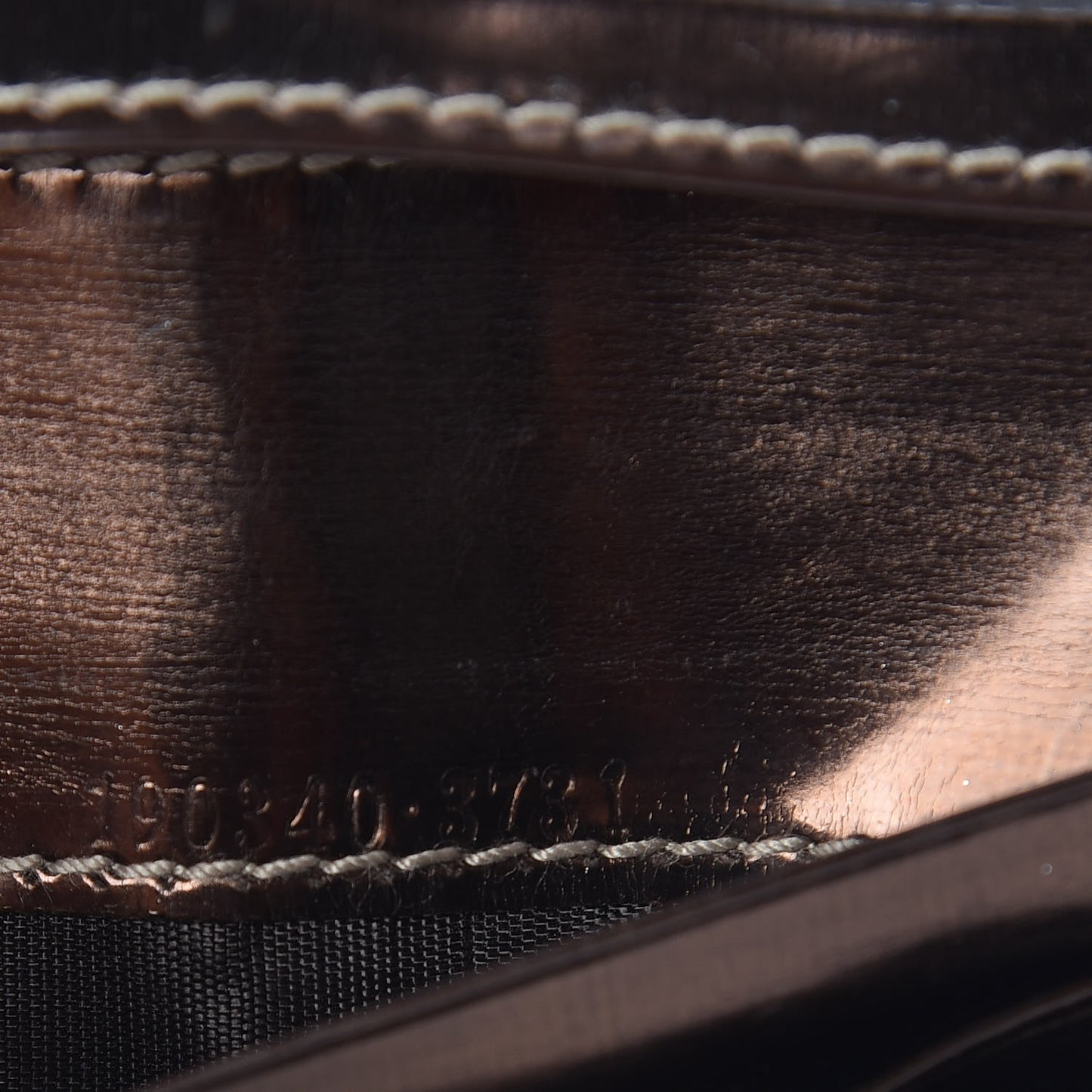 GG Plus Monogram Joy ID Card Wallet Dark Brown