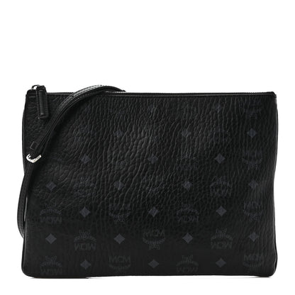MCM Visetos Original Medium Pouch Black 1 of 8