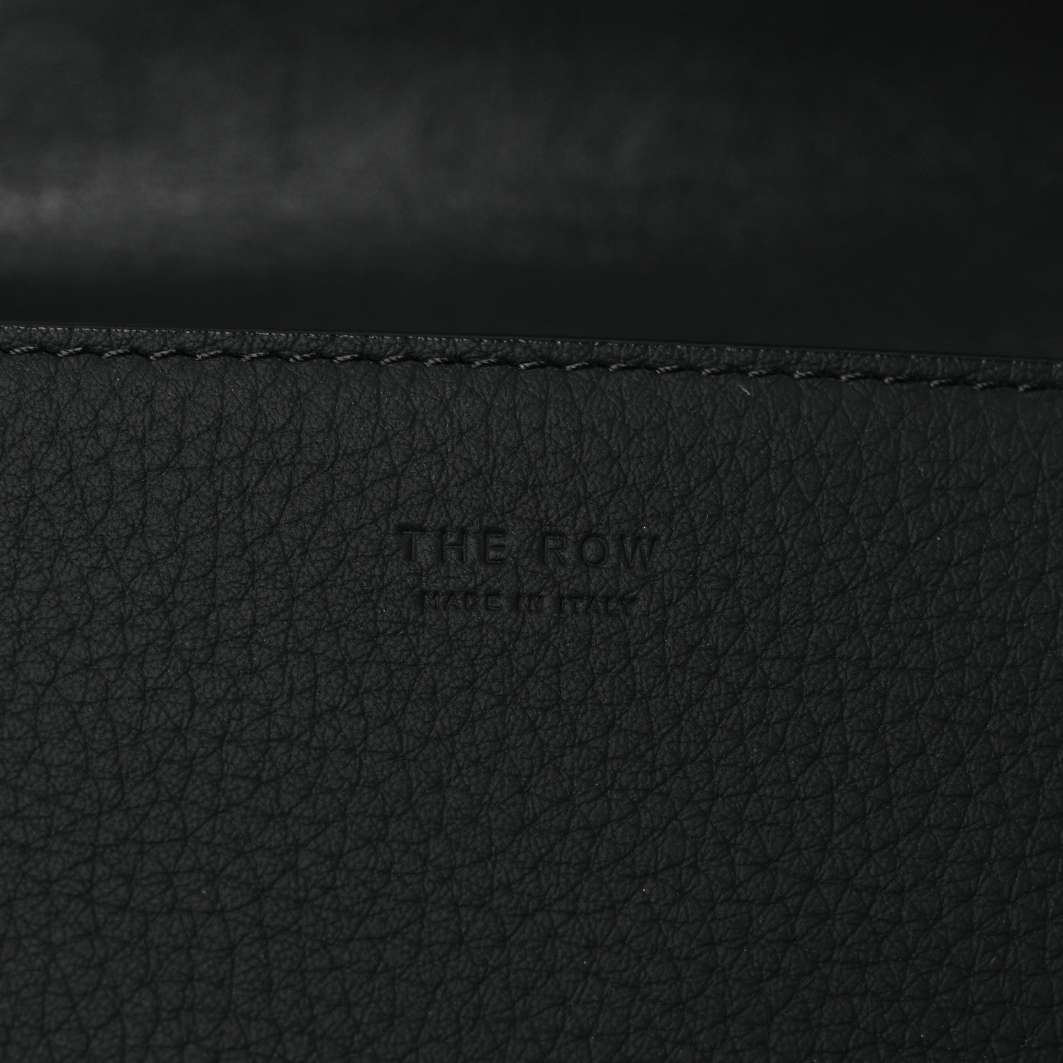 The Row Grained Calfskin The Sofia Crossbody Black 6 of 9