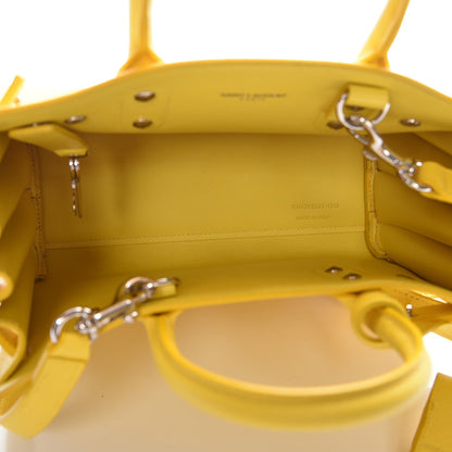 Saint Laurent Grained Calfskin Nano Sac De Jour Jaune 6 of 8