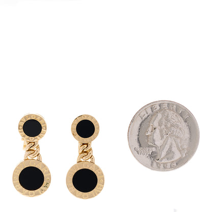 Bulgari 18K Yellow Gold Black Onyx BVLGARI BVLGARI Drop Earrings 2 of 5