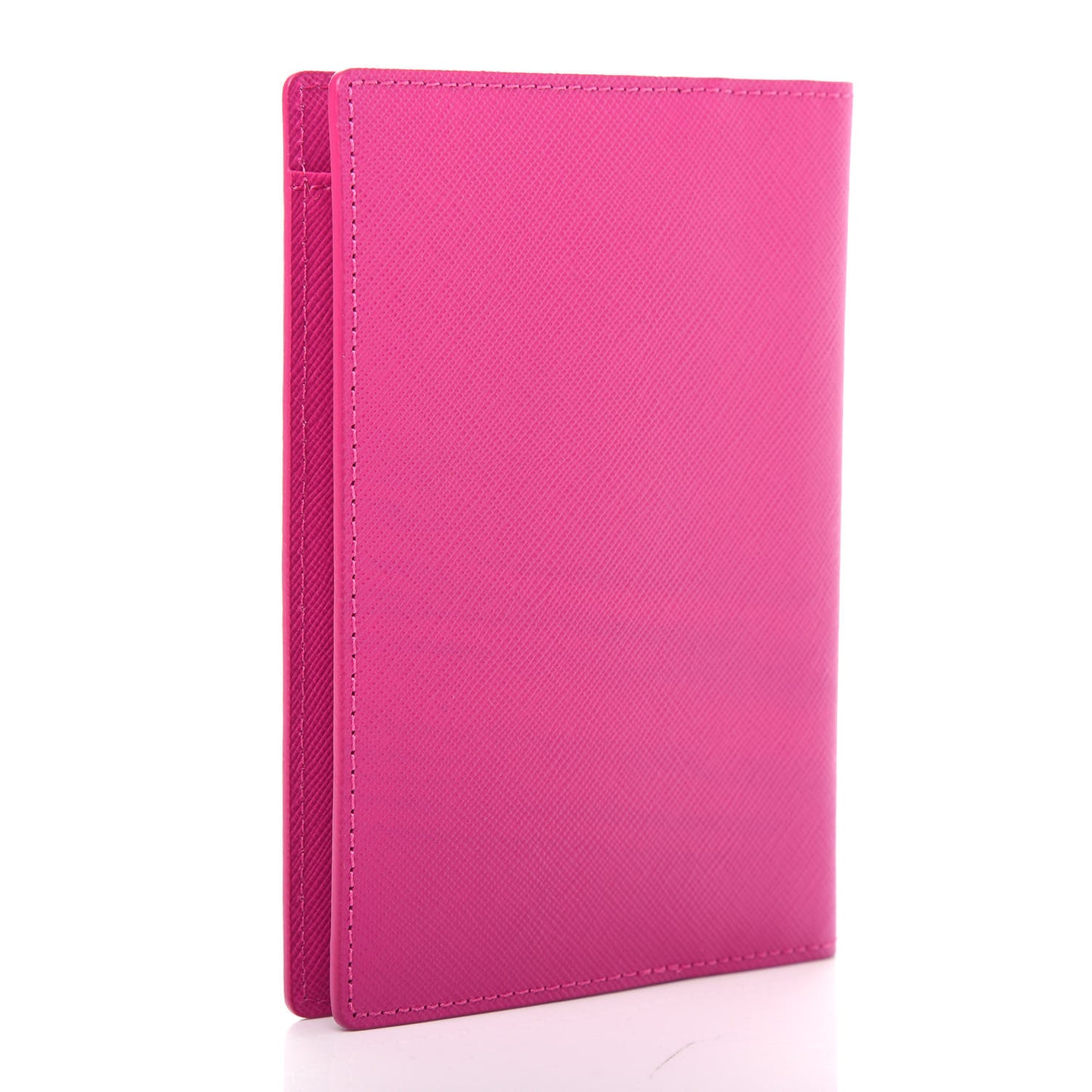 Saffiano Passport Holder Pink