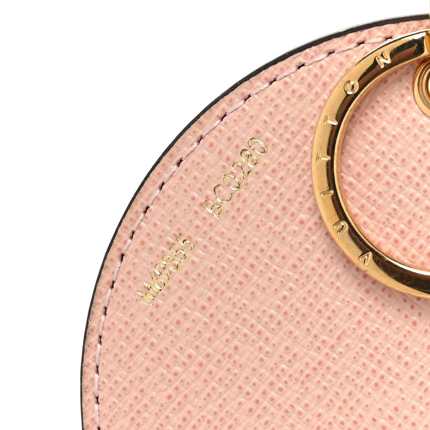 Louis Vuitton Monogram 2020 Christmas Animation Big Wheel Bag Charm Key Ring Rose Ballerine 4 of 4