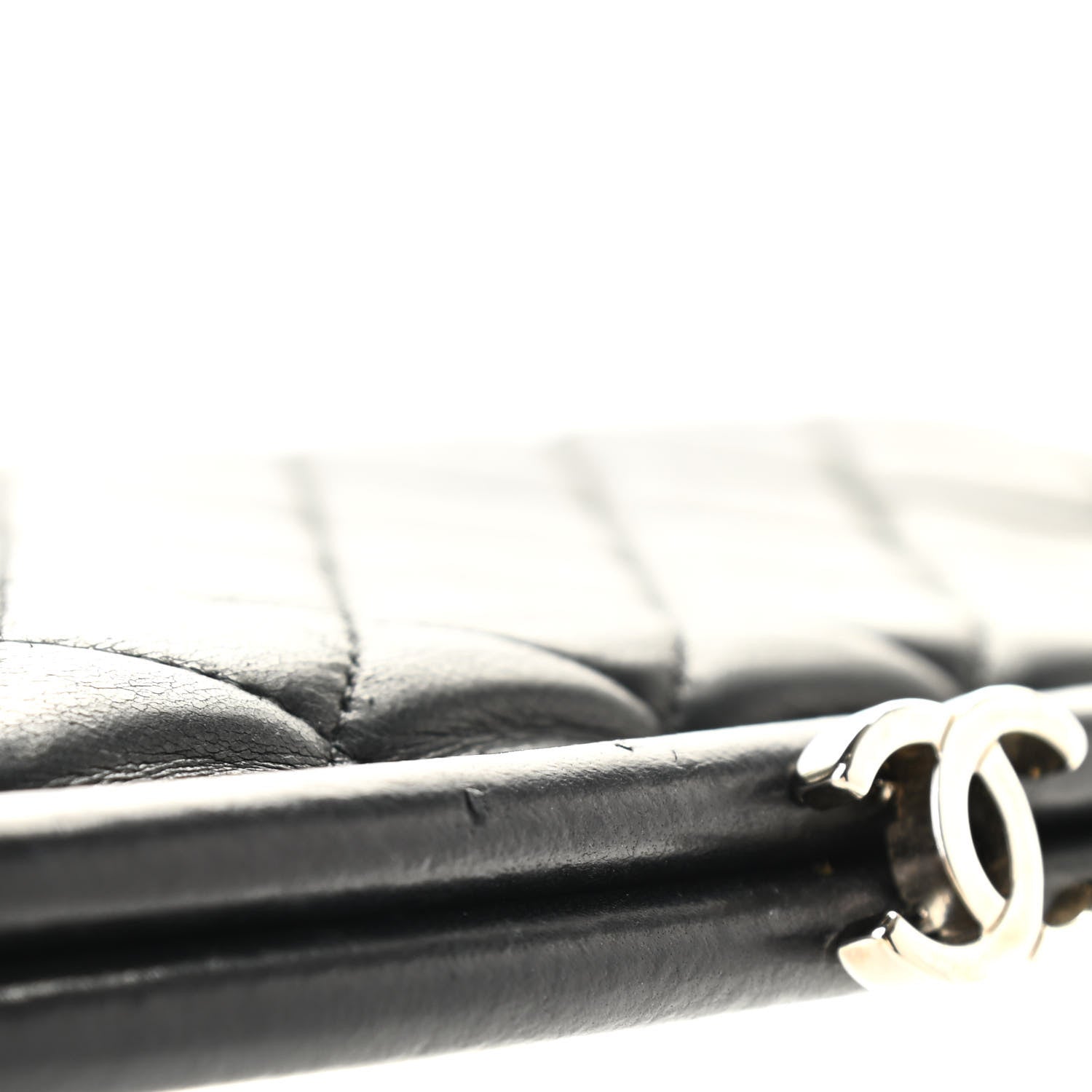 Chanel Lambskin Quilted Timeless Clutch Black 12 of 15