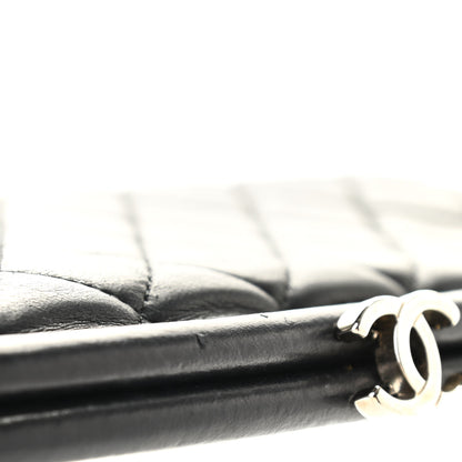 Chanel Lambskin Quilted Timeless Clutch Black 12 of 15