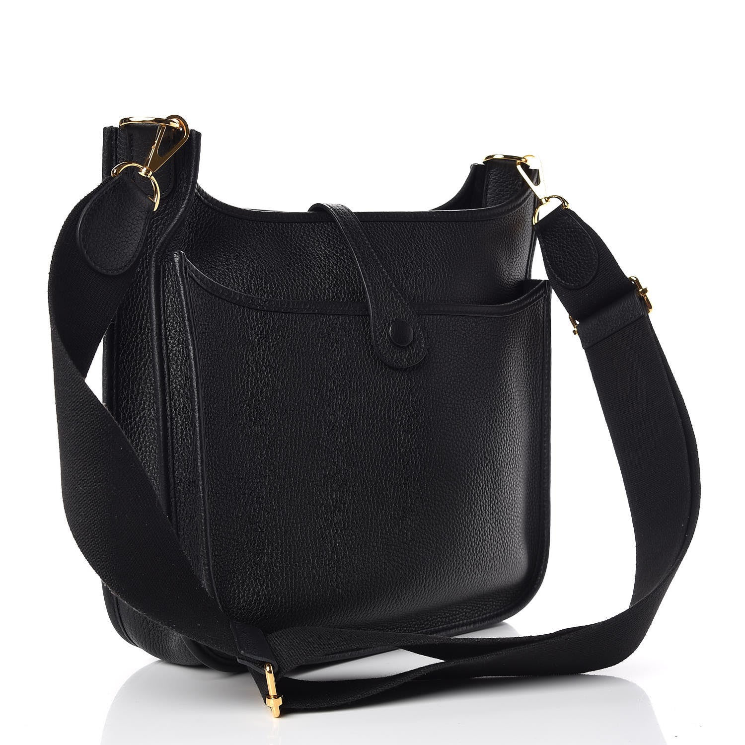 Hermes Taurillon Clemence Evelyne III PM Black 3 of 10