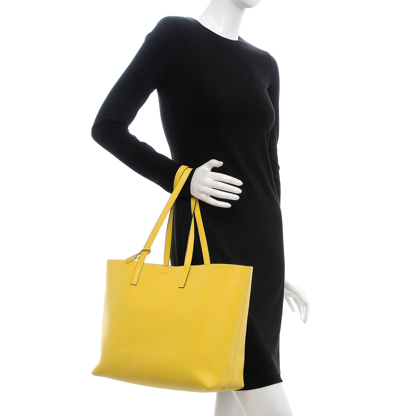Calfskin Large Shopping Tote Soleil