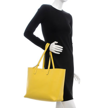 Saint Laurent Calfskin Large Shopping Tote Soleil 2 of 12