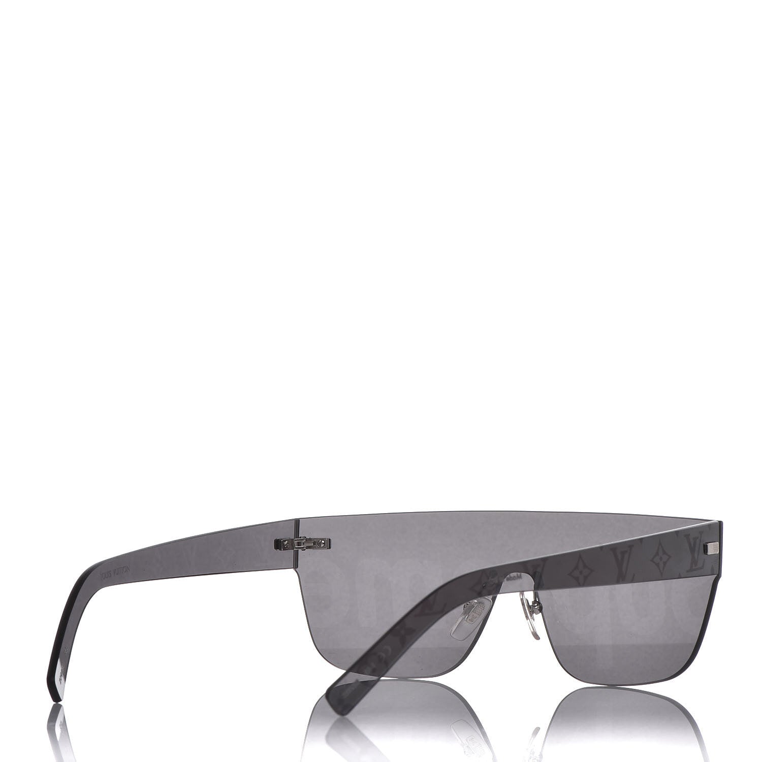 Louis Vuitton X SUPREME City Mask Sunglasses Black 4 of 7