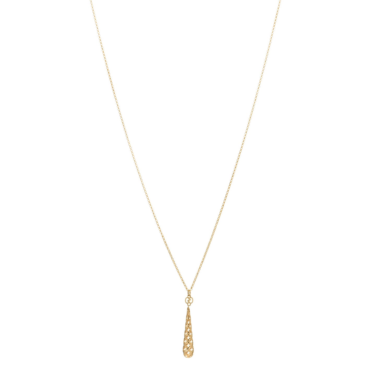 18K Yellow Gold Diamantissima Pendant Necklace