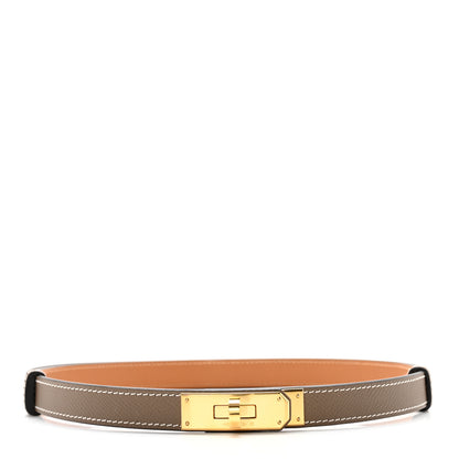 Hermes Epsom Kelly Belt Etoupe 1 of 4