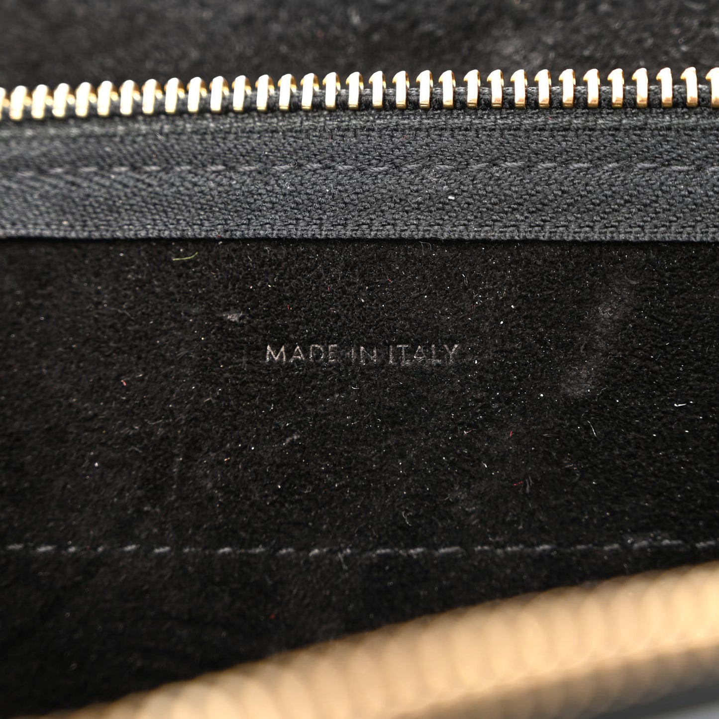 Grained Calfskin Nano Belt Bag Black