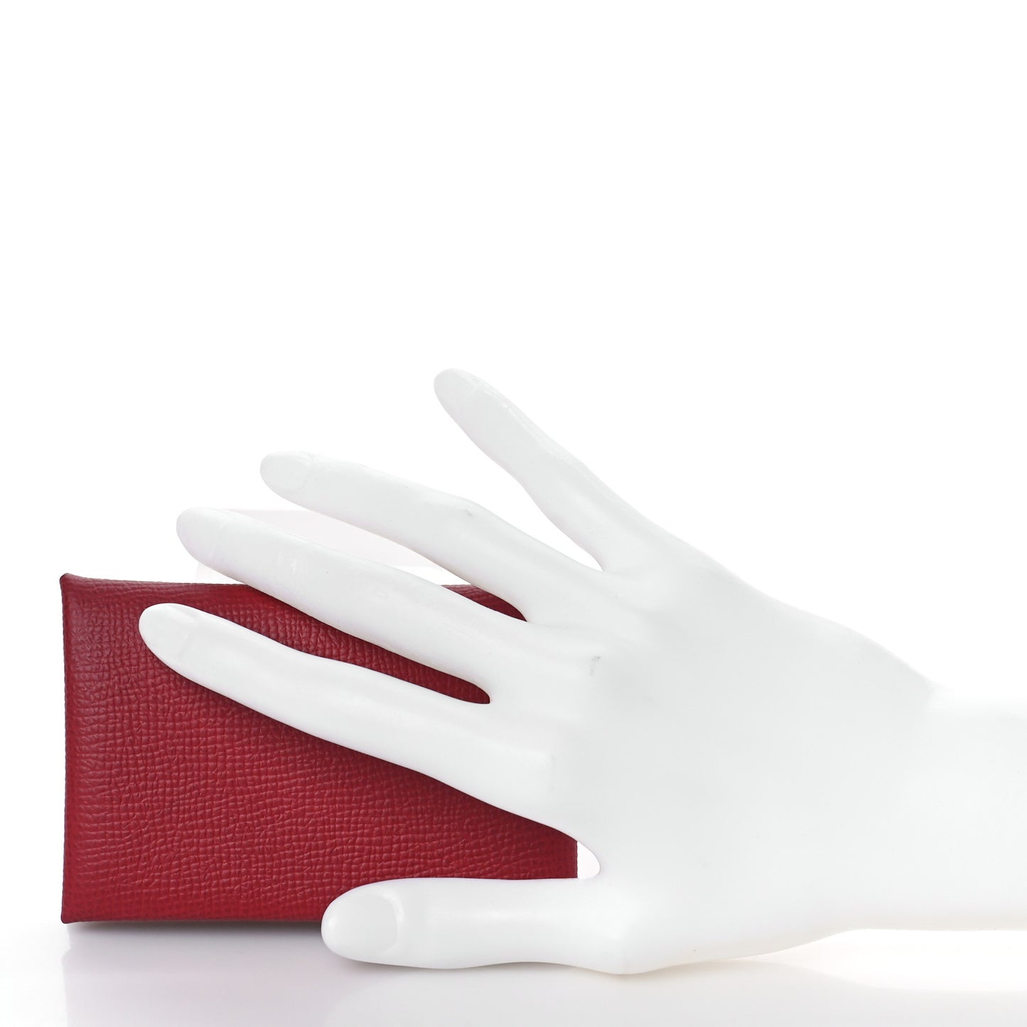 Epsom Verso Calvi Card Case Rouge Grenat Mauve Sylvestre