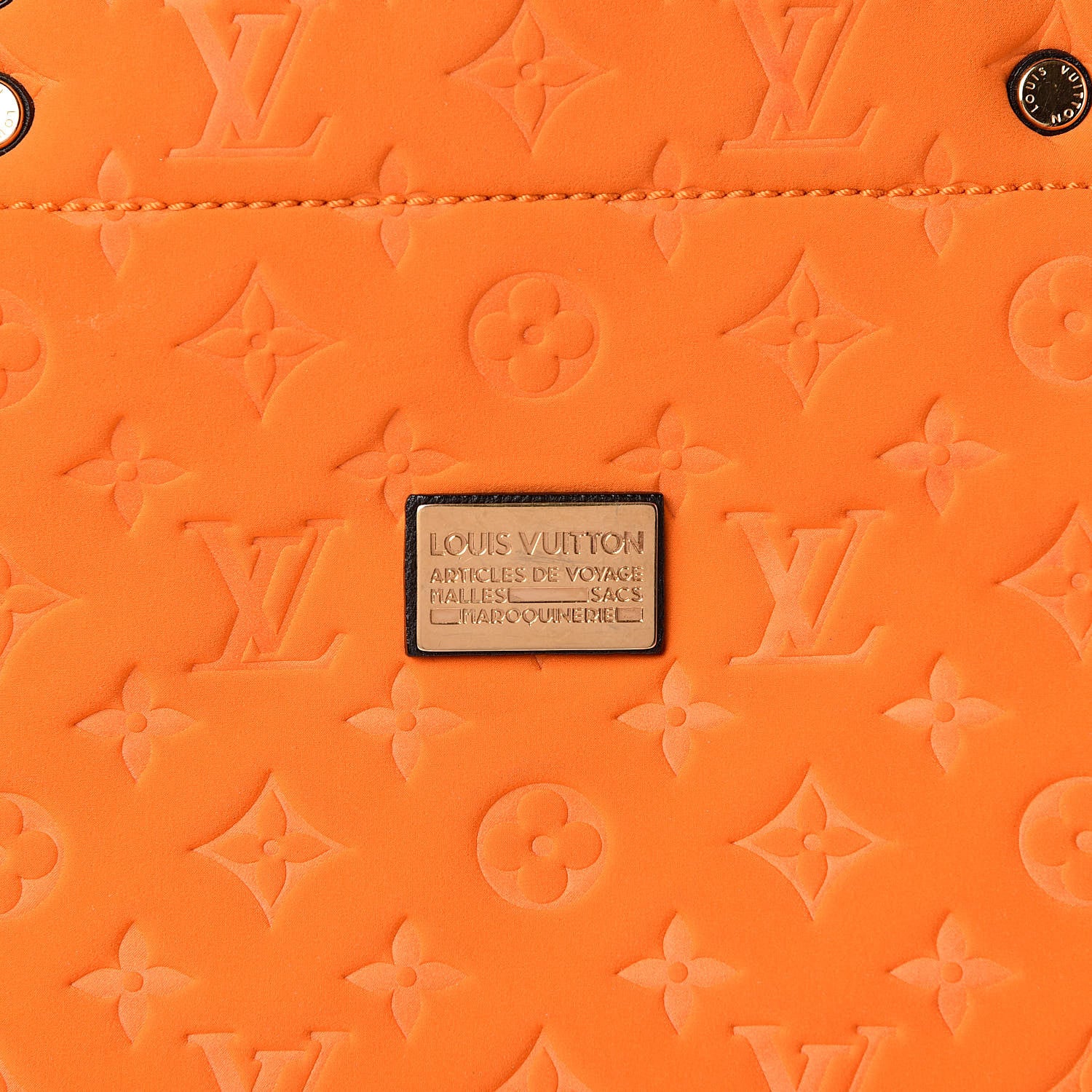 Louis Vuitton Monogram Scuba MM Orange 13 of 16