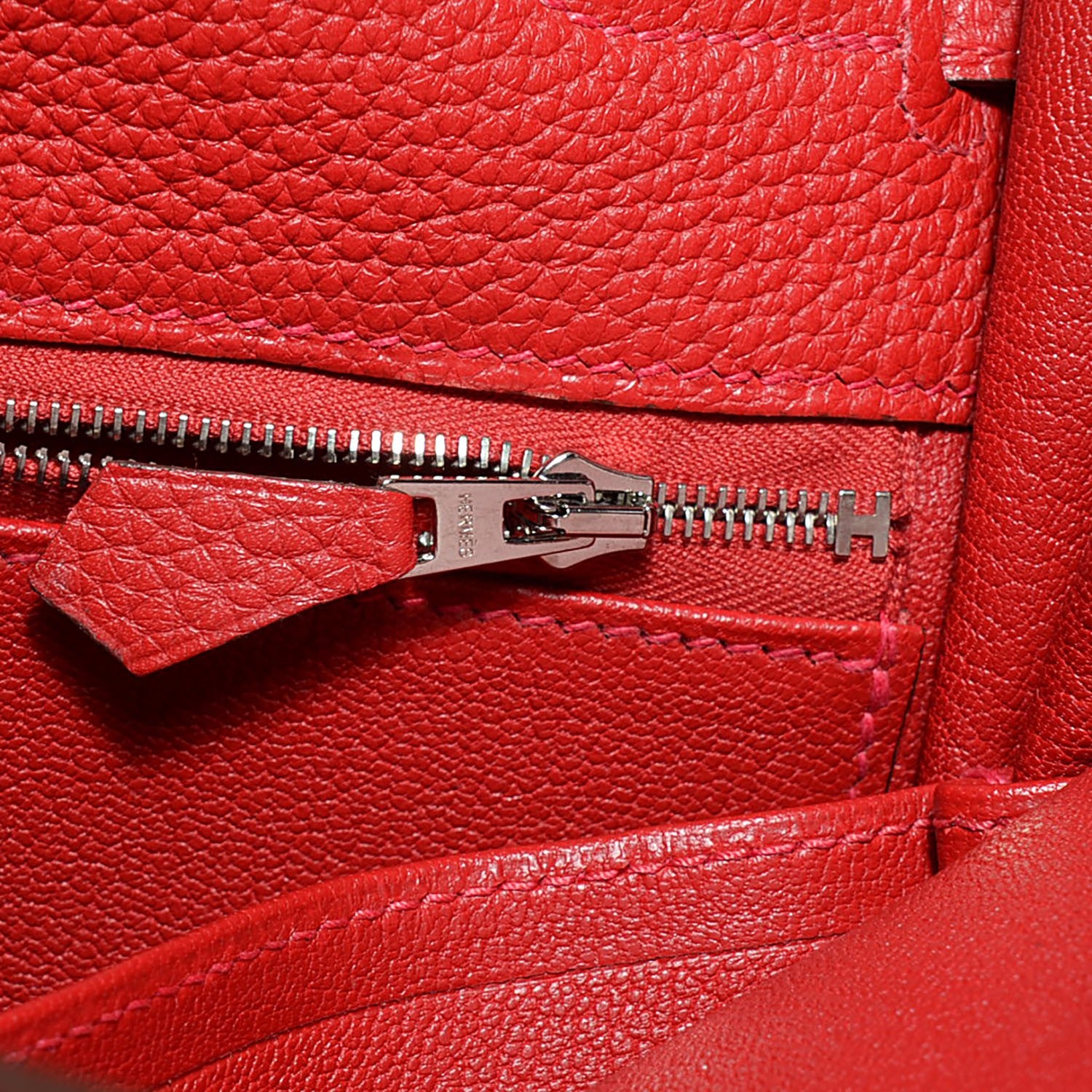 Hermes Togo Kelly Retourne 35 Rouge Casaque 20 of 28