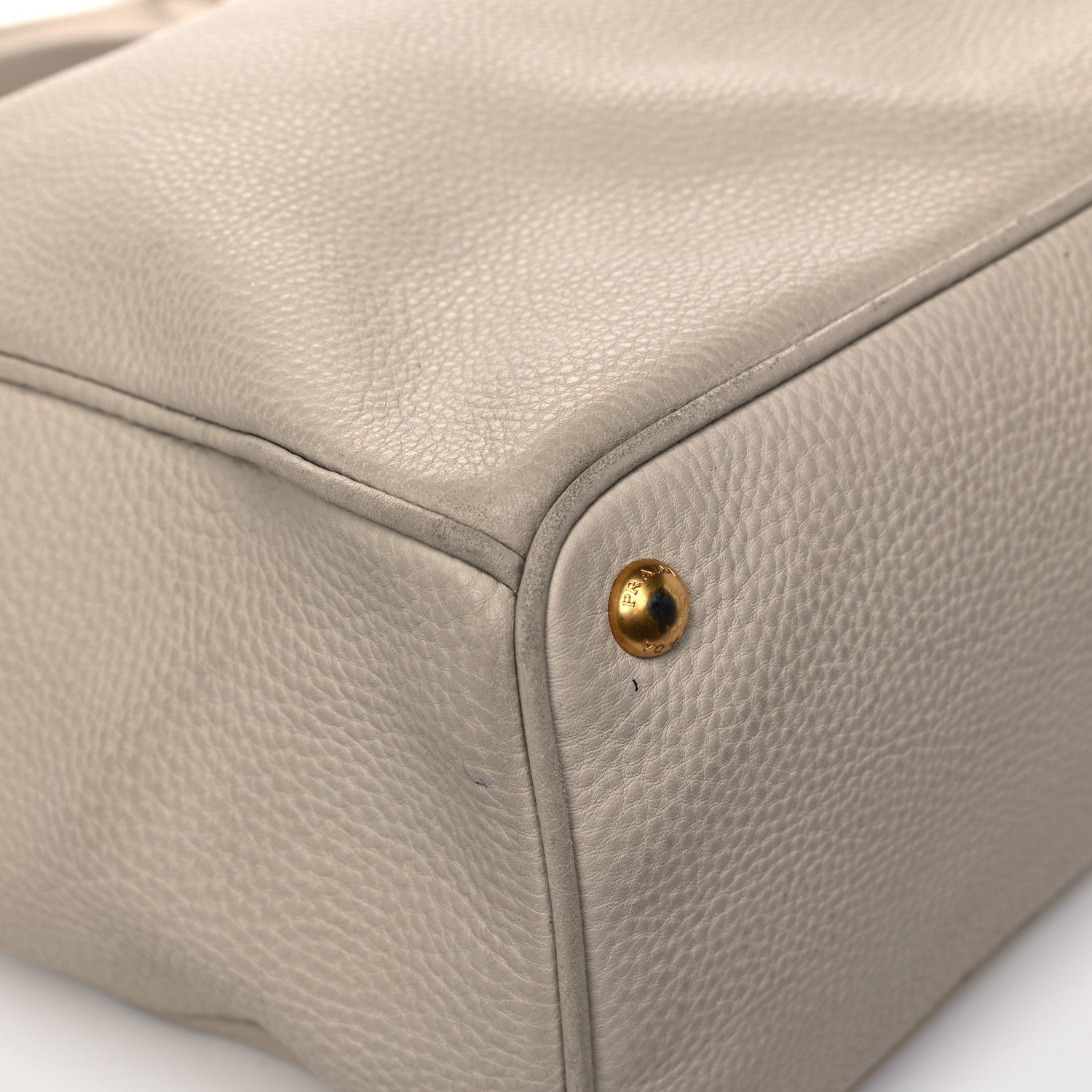 Prada Vitello Daino Tote Sabbia 14 of 20