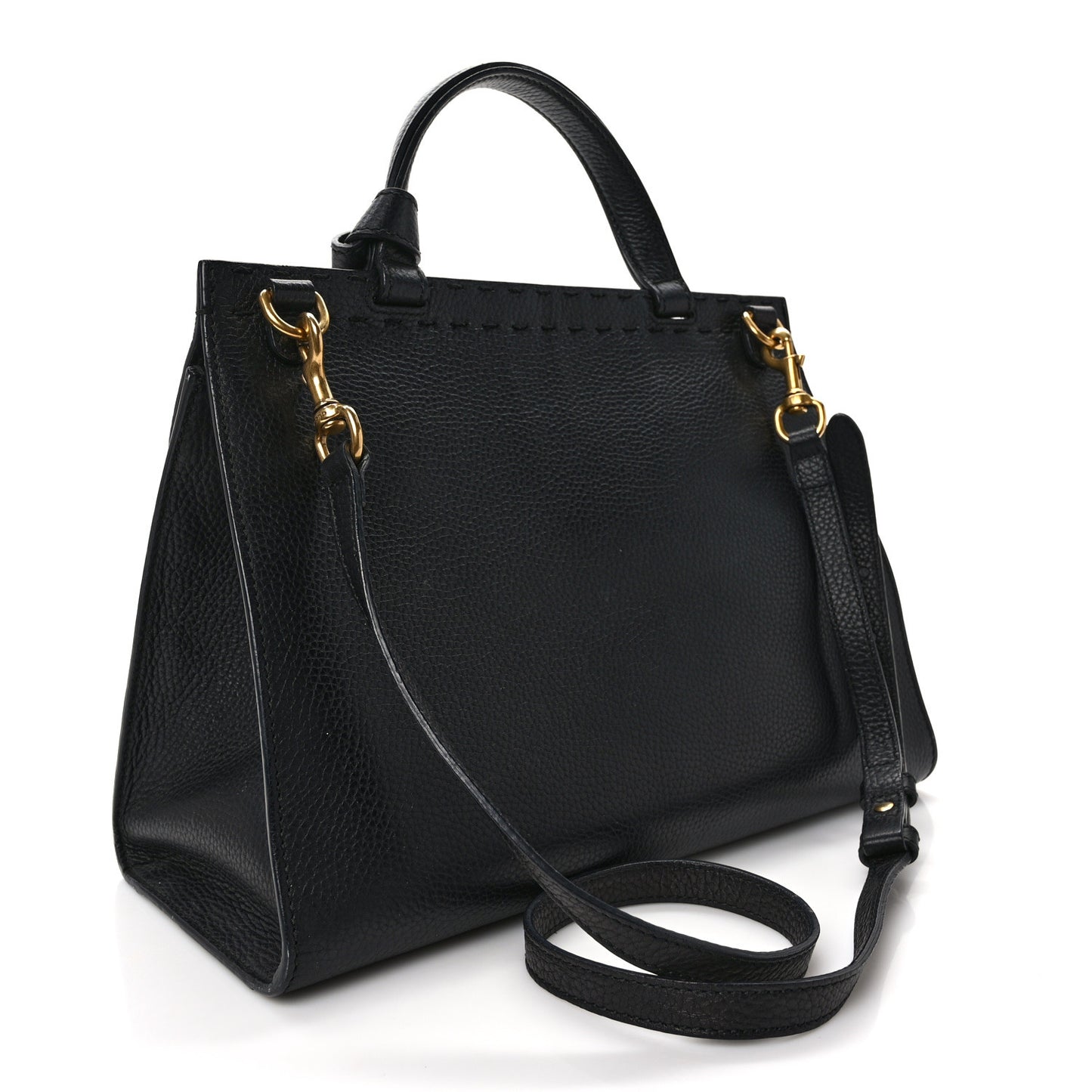 Calfskin Mini GG Marmont Top Handle Bag