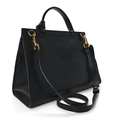 Gucci Calfskin Mini GG Marmont Top Handle Bag 2 of 8