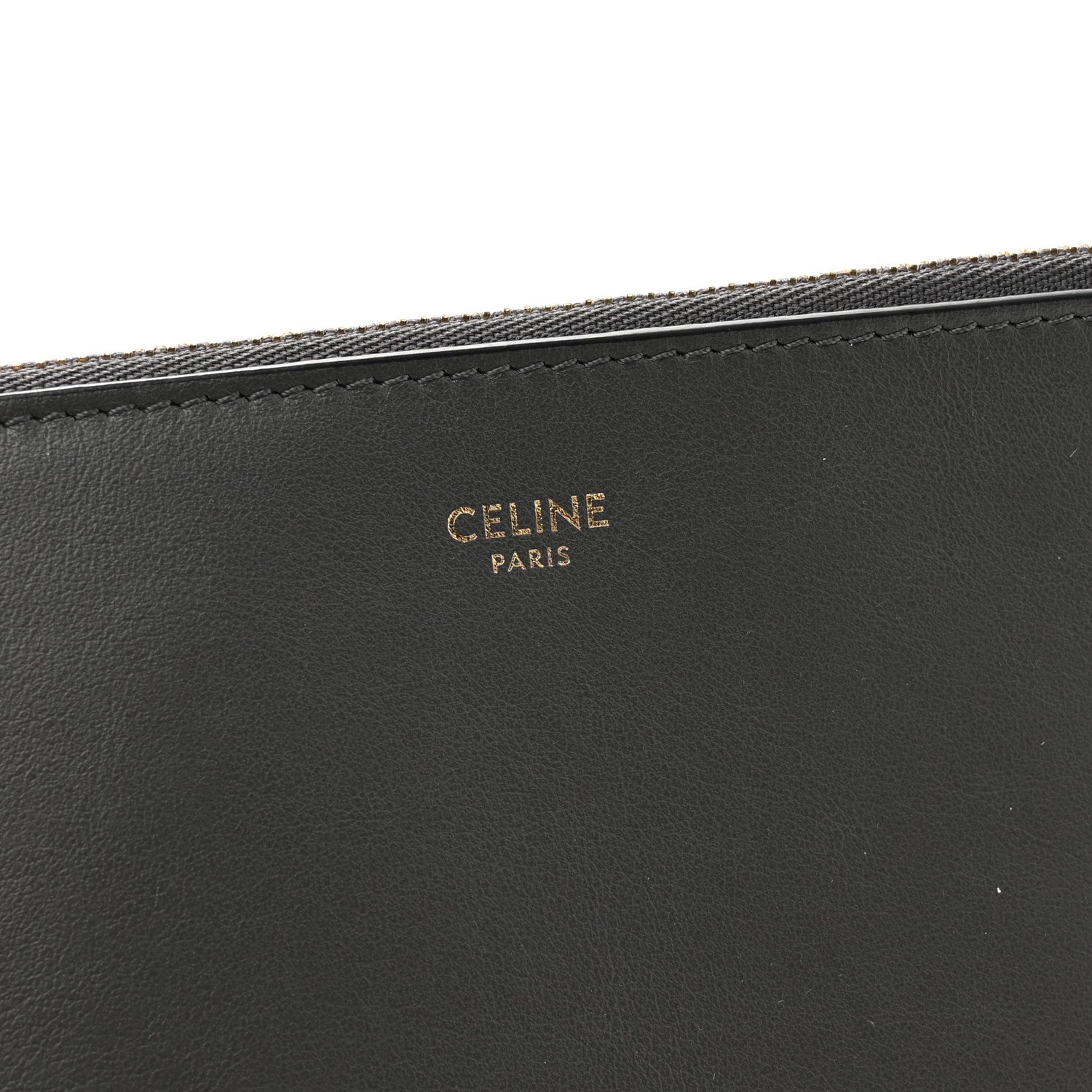 Celine Smooth Calfskin Bucket 16 Bag Anthracite 7 of 13