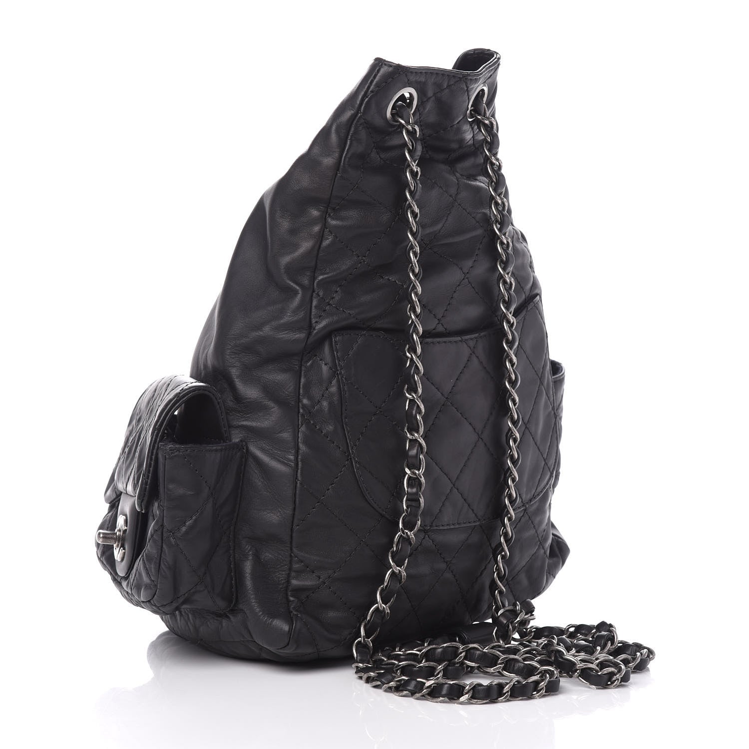 Chanel Calfskin Large Backpack Is Back Black 2 of 8