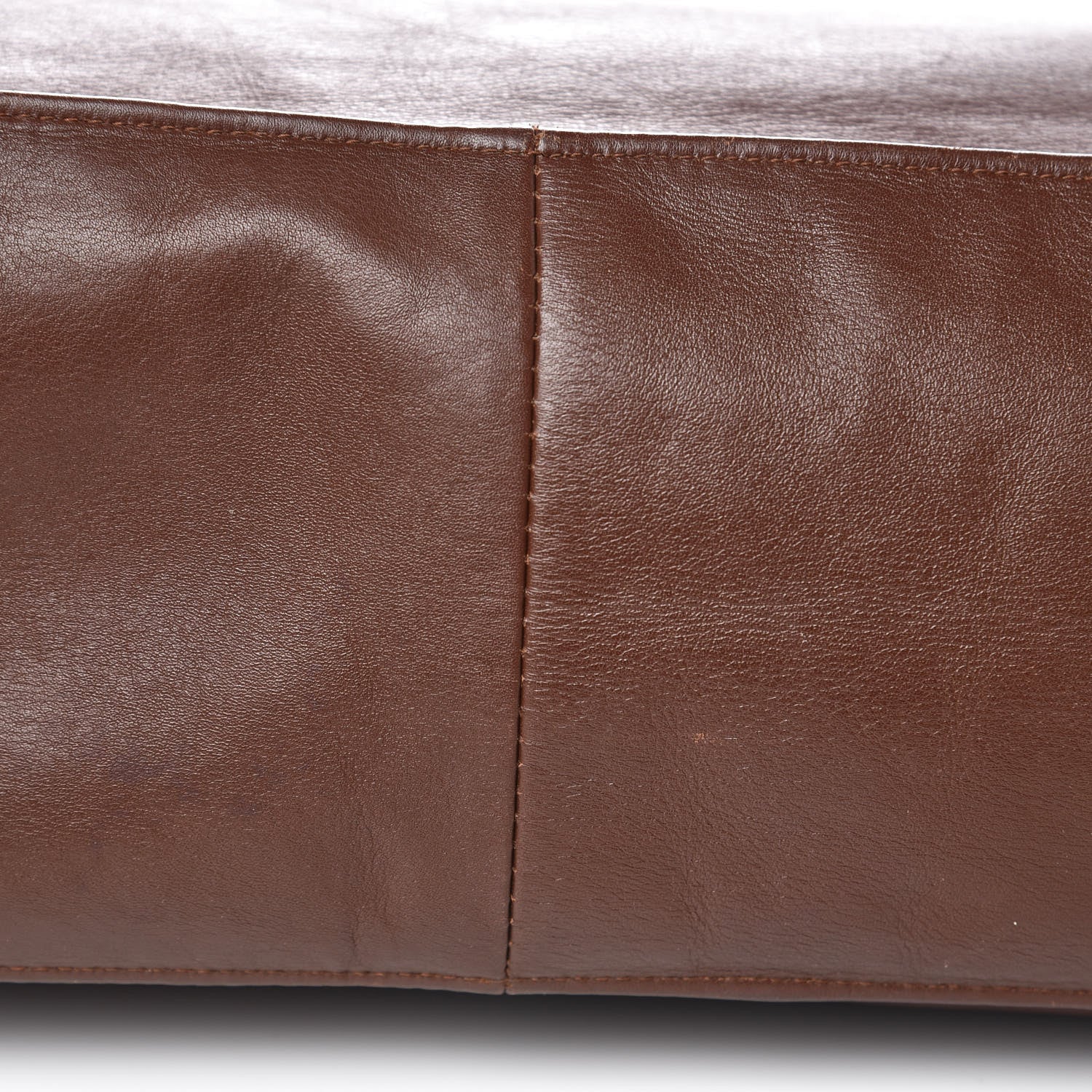 Chanel Lambskin CC Tote Brown 12 of 15