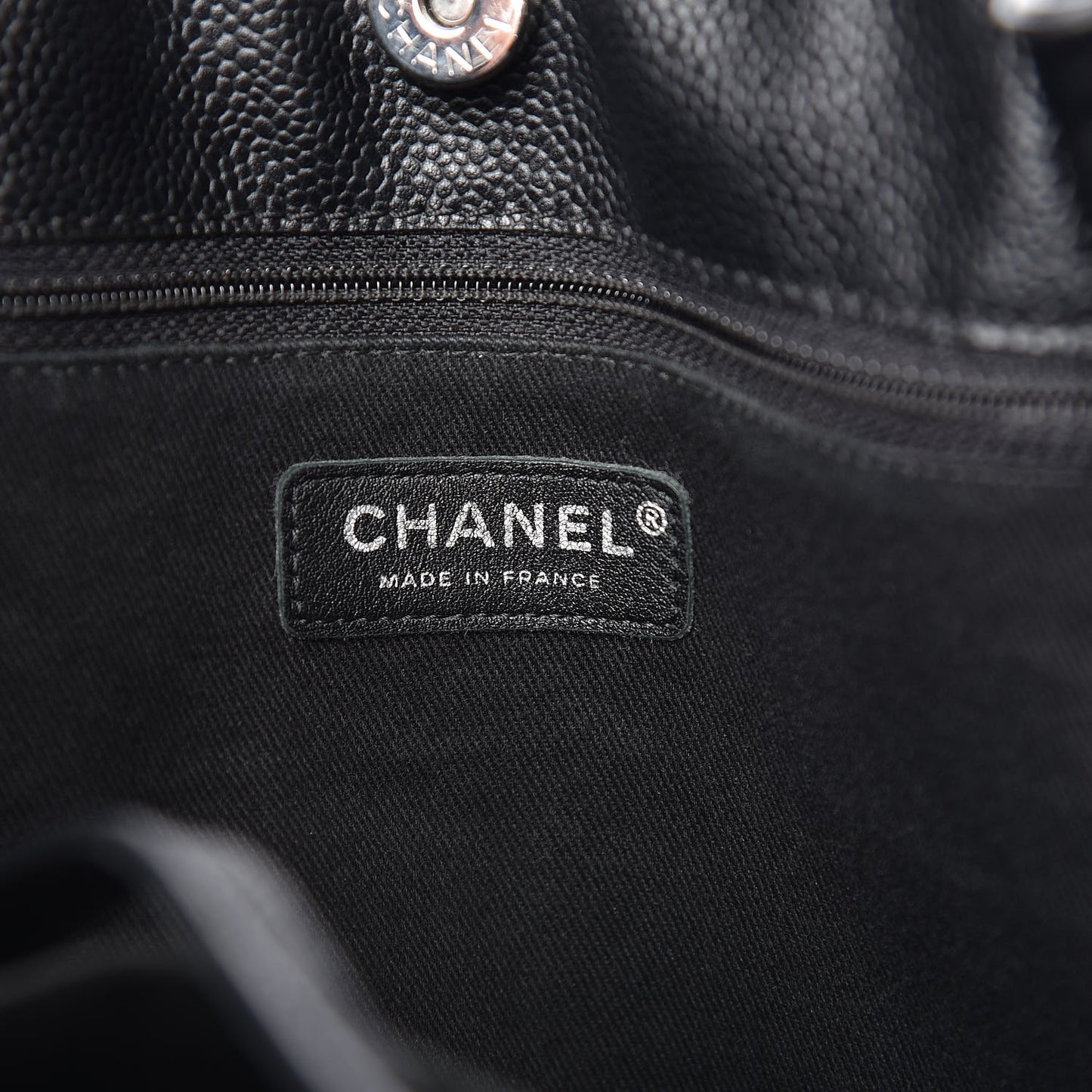 Caviar CC Timeless Shoulder Bag Black