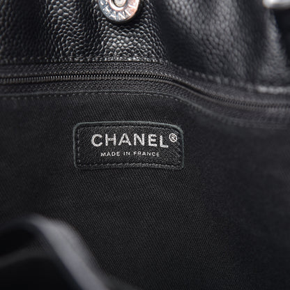 Chanel Caviar CC Timeless Shoulder Bag Black 6 of 9