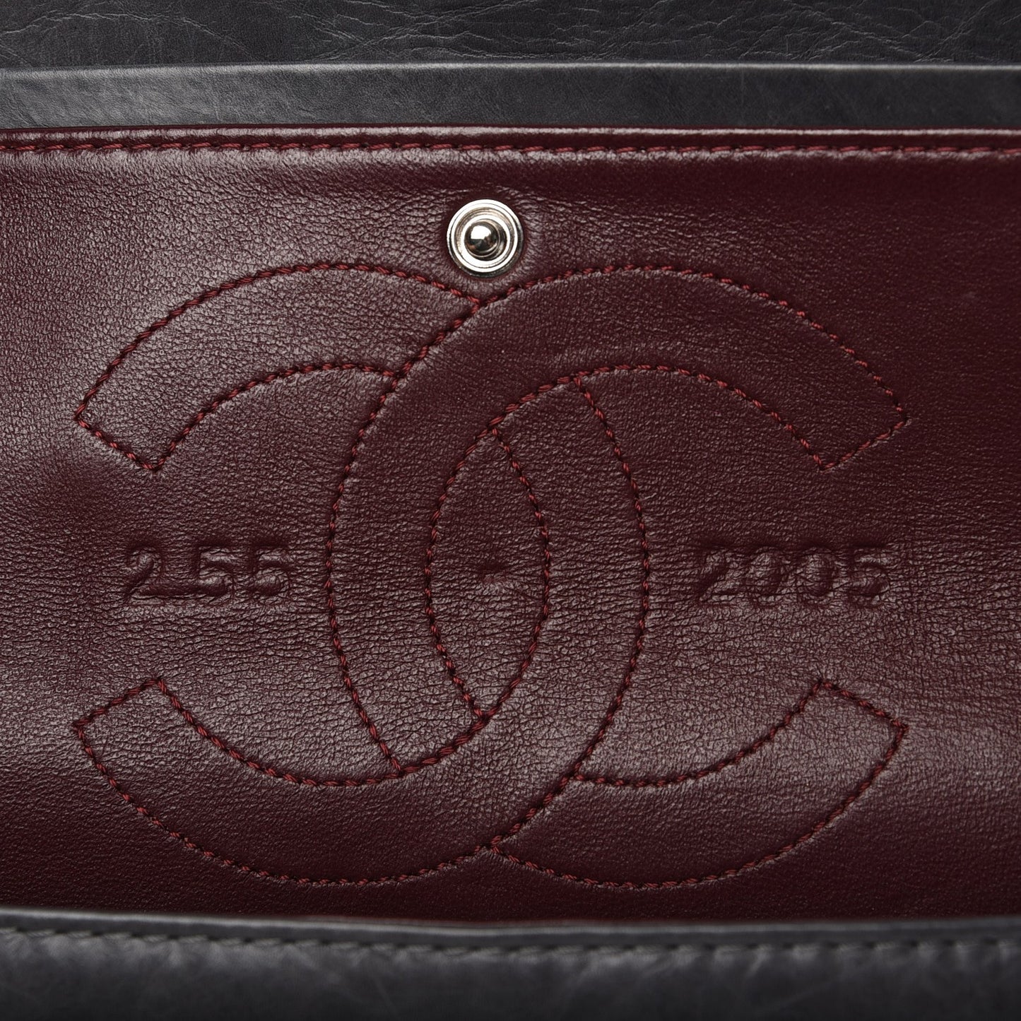 Aged Calfskin Quilted 50th Anniversary 2.55 Reissue 225 Flap Grey