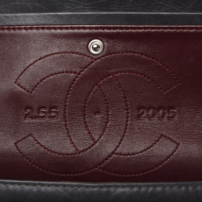 Chanel Aged Calfskin Quilted 50th Anniversary 2.55 Reissue 225 Flap Grey 6 of 9