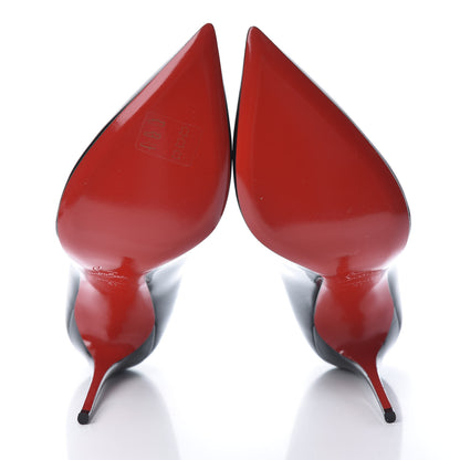Christian Louboutin Patent Pigalle Follies 100 Pumps 41 Black 5 of 8