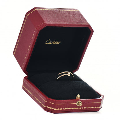Cartier 18K Yellow Gold Small Juste Un Clou Ring 54 7 5 of 5
