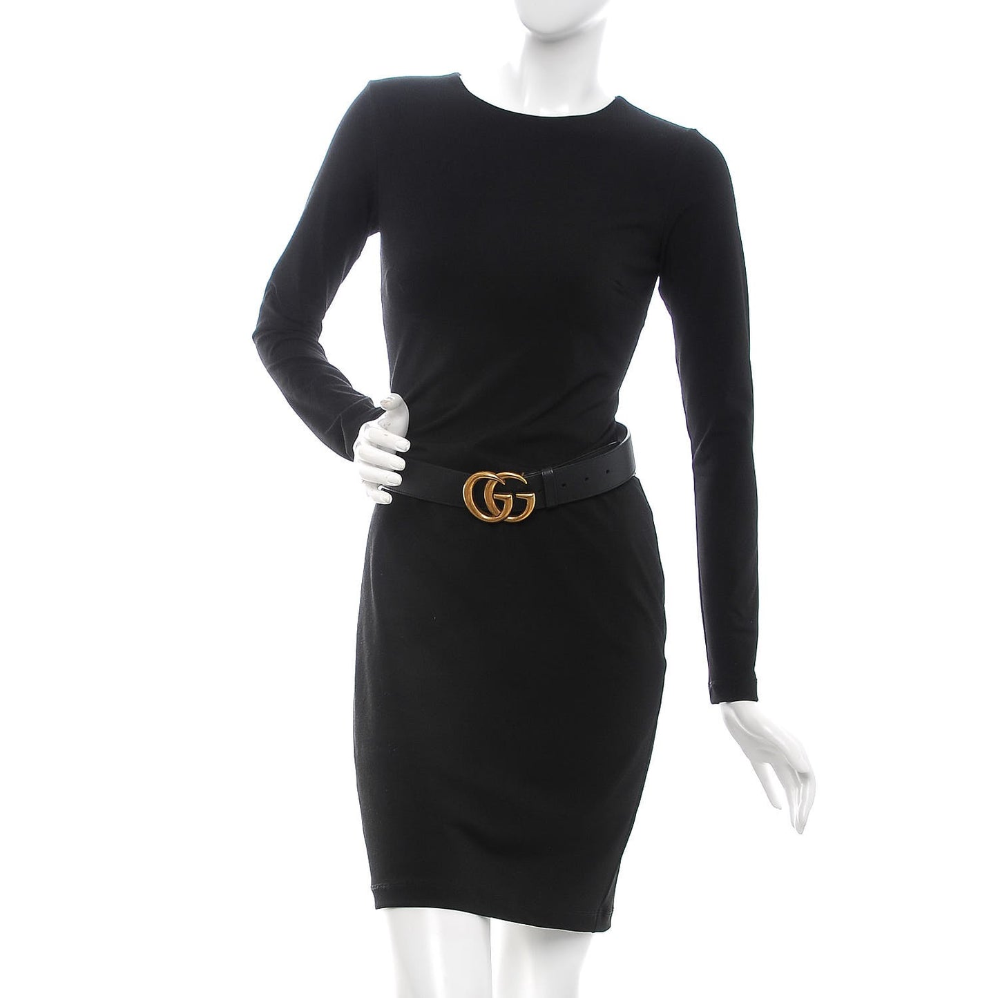 Calfskin Double G 40mm Belt 100 40 Black