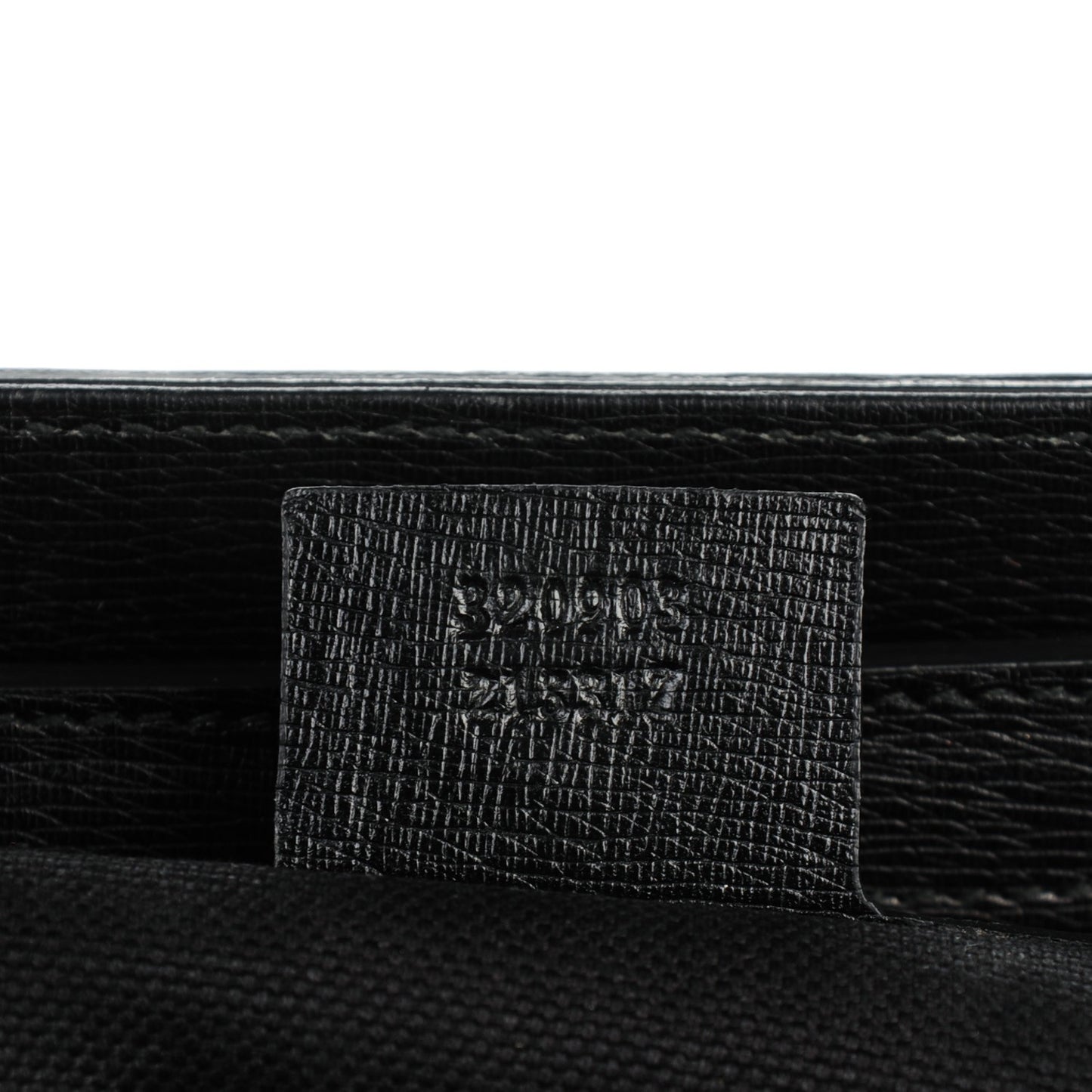 Textured Calfskin Large Bright Bit Tote Black